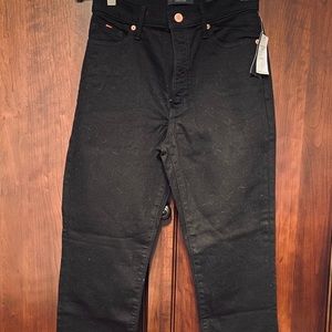 Banana Republic High Rise Straight Ankle Jean